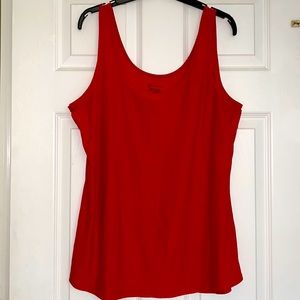 No Boundaries Red Soft Tank Top